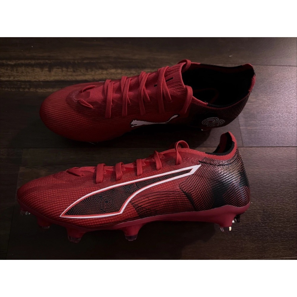 New Puma Mens Ultra 6 Match Christian Pulisic FG Soccer Cleats Size 7 Red